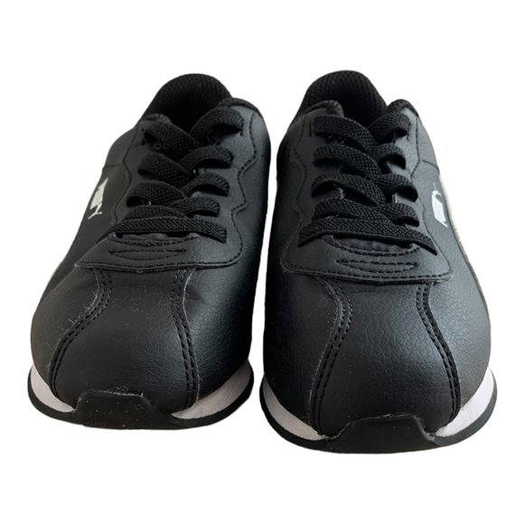 Puma black and white kids sneakers size US 3C - Picture 4 of 6